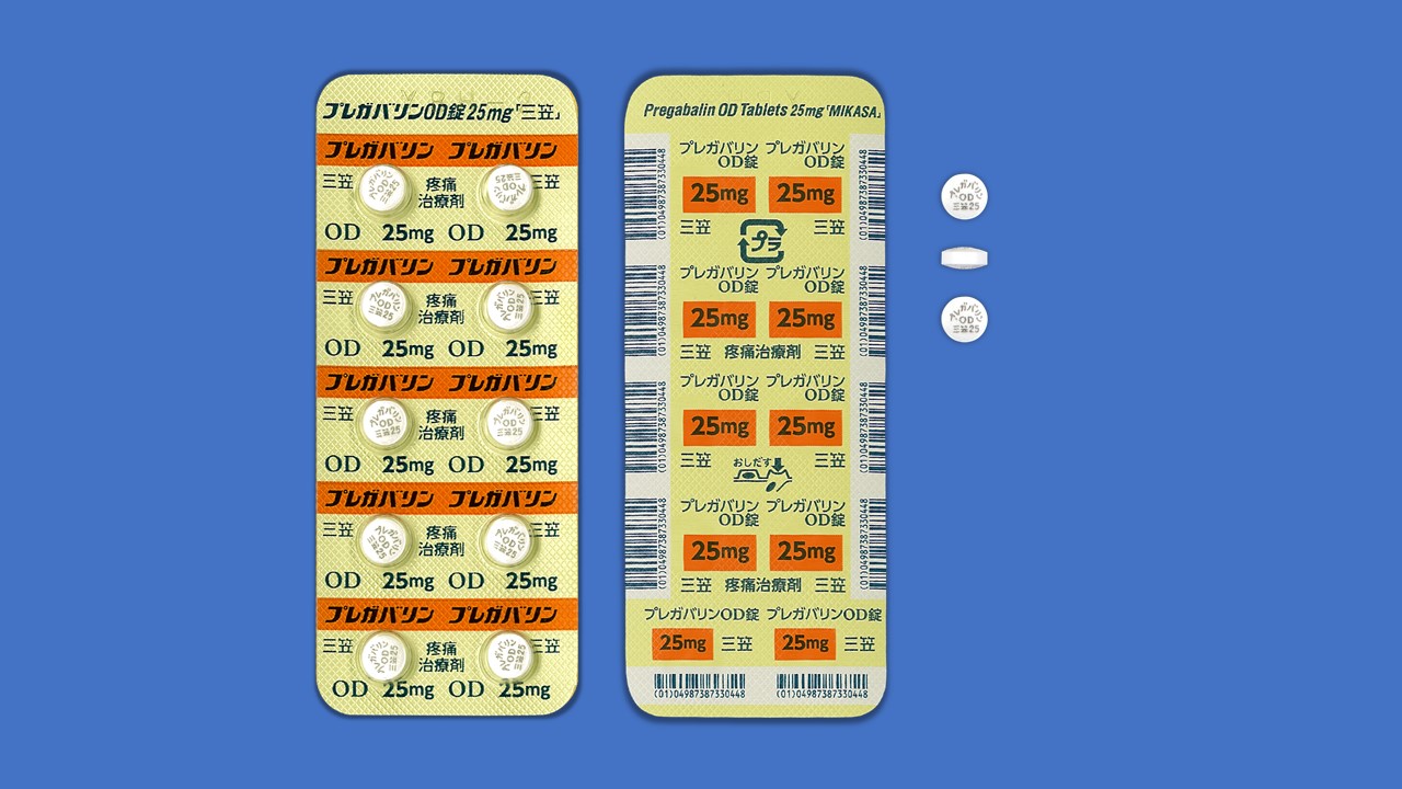 プレガバリンOD錠25mg「三笠」