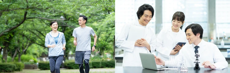 三笠製薬の3つの強みイメージ